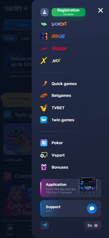 1win côte d'ivoire telecharger apk for Android